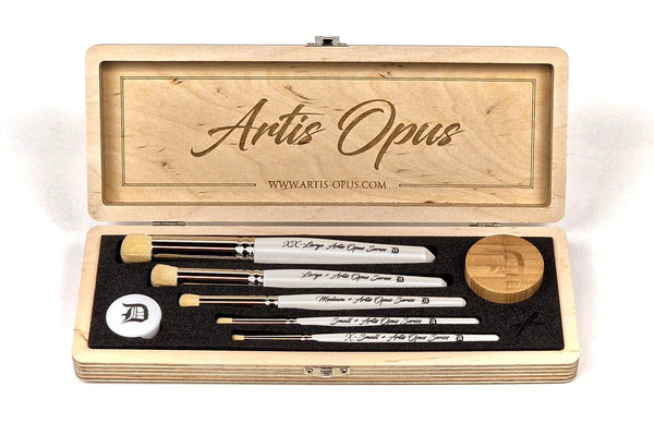 Artis Opus Series D PLUS - Expansion Dry Brush Set (5-brushes)