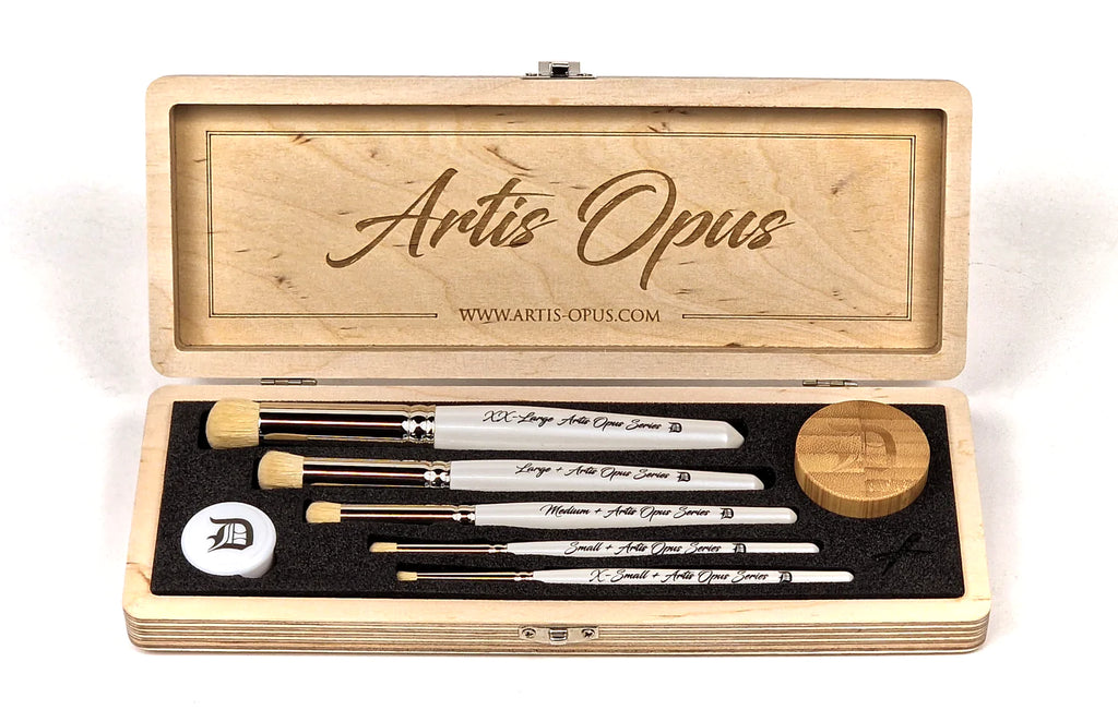 Artis Opus Series D PLUS - Expansion Dry Brush Set (5-brushes)