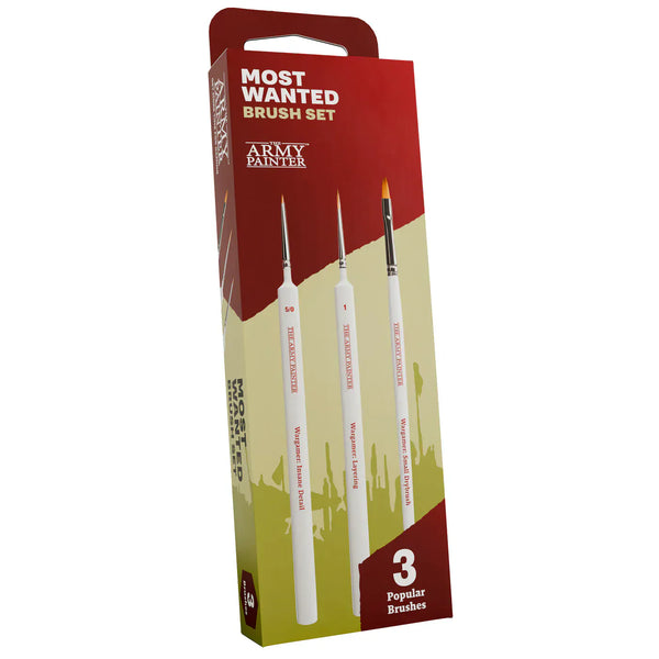 Army Painter Most Wanted Brush Set