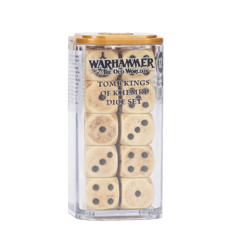 The Old World Tomb Kings of Khemri Dice Set