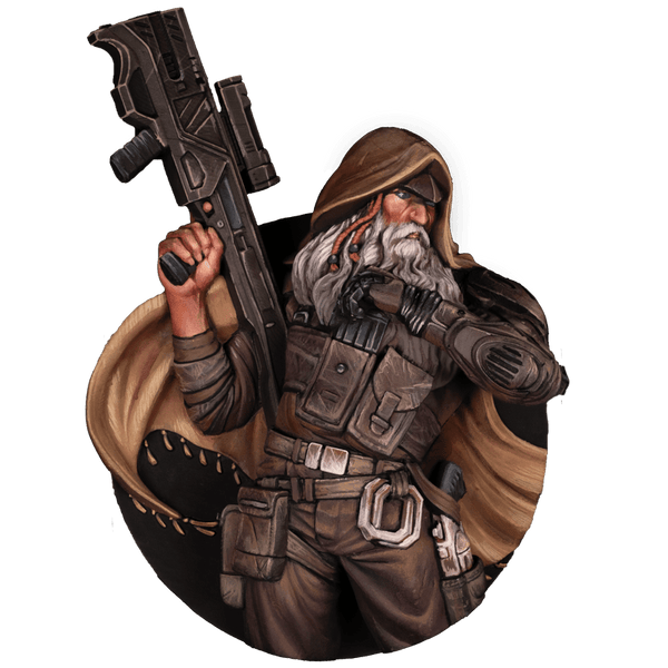 Monument Hobbies Pro Acryl Texture Trainer #2 - The Hunter