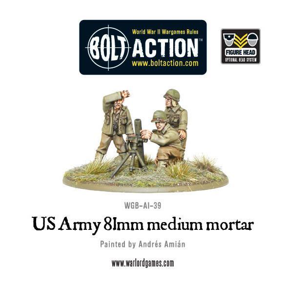 Bolt Action US Army 81mm Medium Mortar