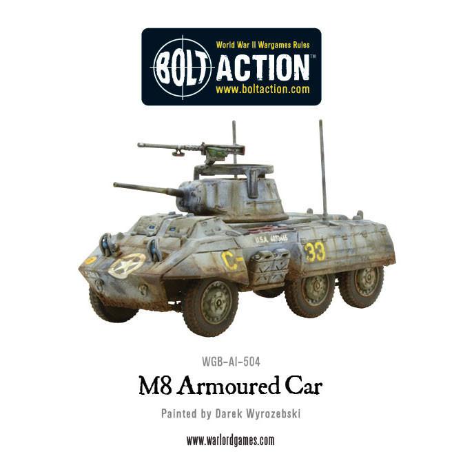 Bolt Action M8/M20 Greyhound Scout Car