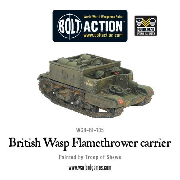 Bolt Action Wasp Flamethrower Carrier
