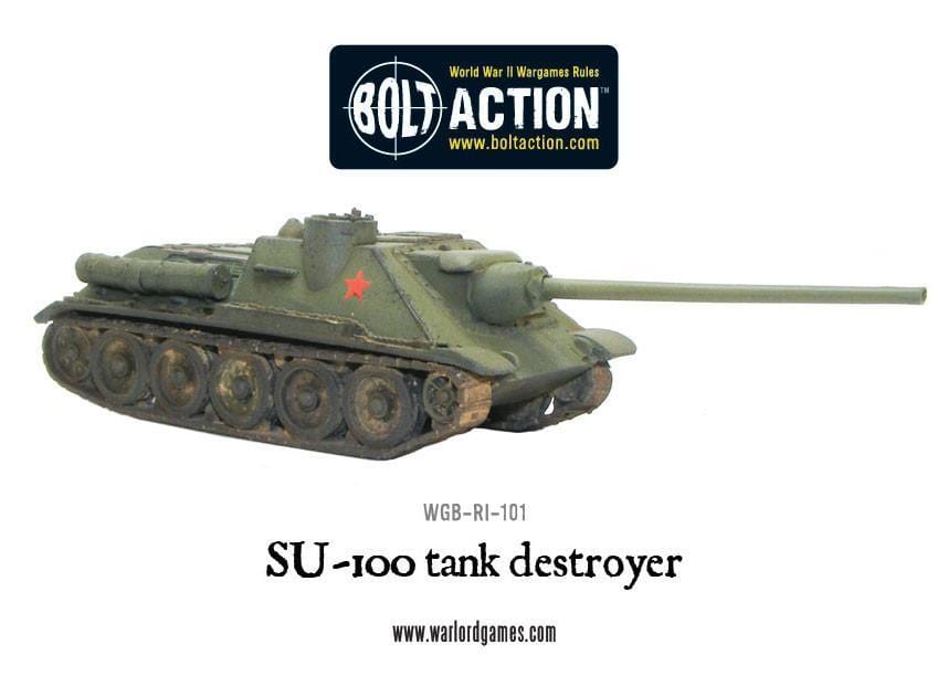 Bolt Action Soviet SU-100 Tank Hunter