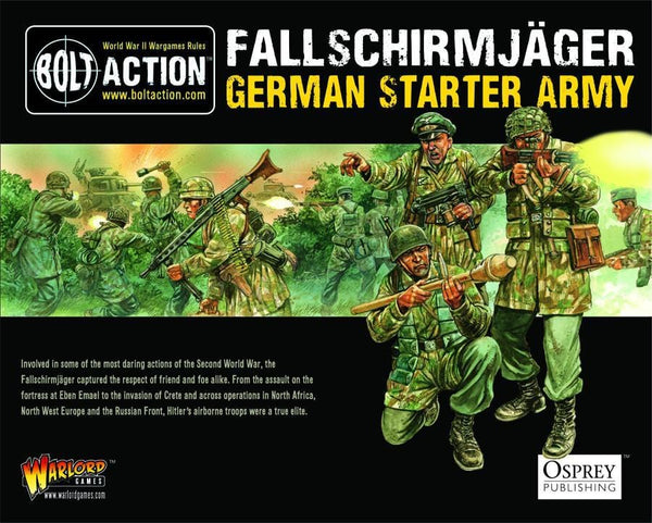 Bolt Action German Fallschirmjager Army Box