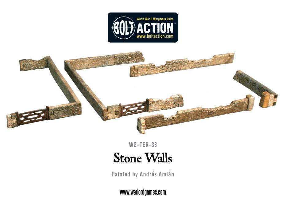 Bolt Action Stone Walls (Plastic)