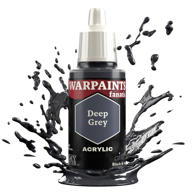 Army Painter Warpaints Fanatic 17ml - Deep Grey