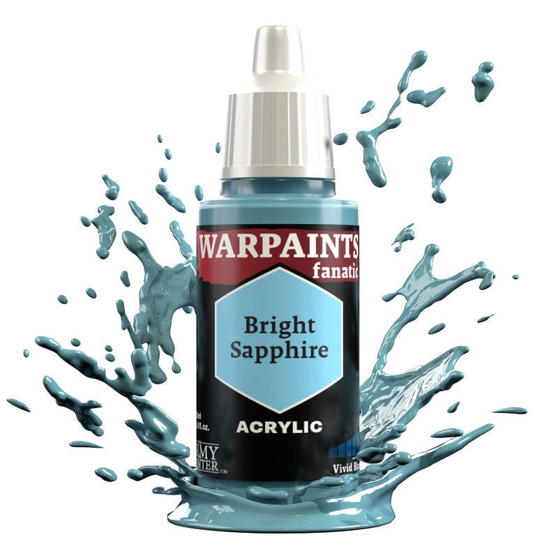 Army Painter Warpaints Fanatic 17ml - Bright Saphirre