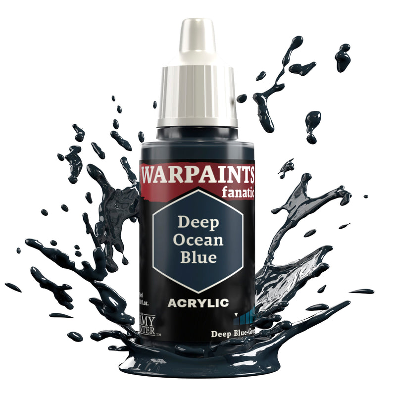 Army Painter Warpaints Fanatic 17ml - Deep Ocean Blue