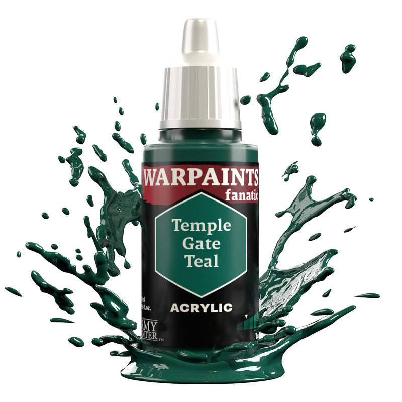 Army Painter Warpaints Fanatic 17ml - Temple Gate Teal