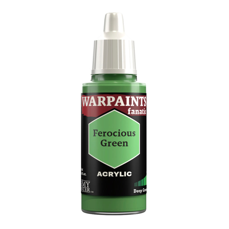 Army Painter Warpaints Fanatic 17ml - Ferocious Green