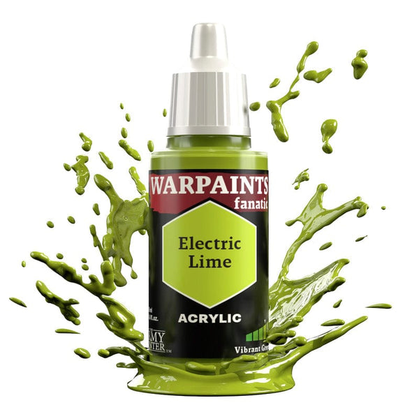 Army Painter Warpaints Fanatic 18ml- Electric Lime