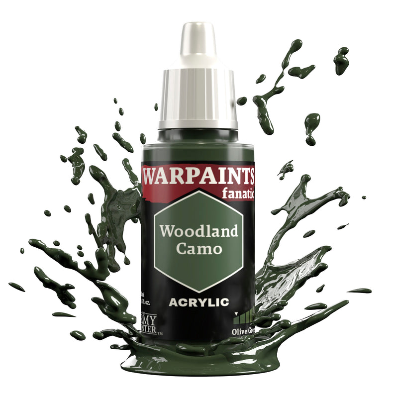 Army Painter Warpaints Fanatic 17ml - Woodland Camo