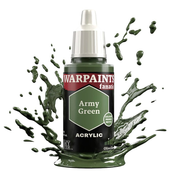 Army Painter Warpaints Fanatic 18ml- Army Green