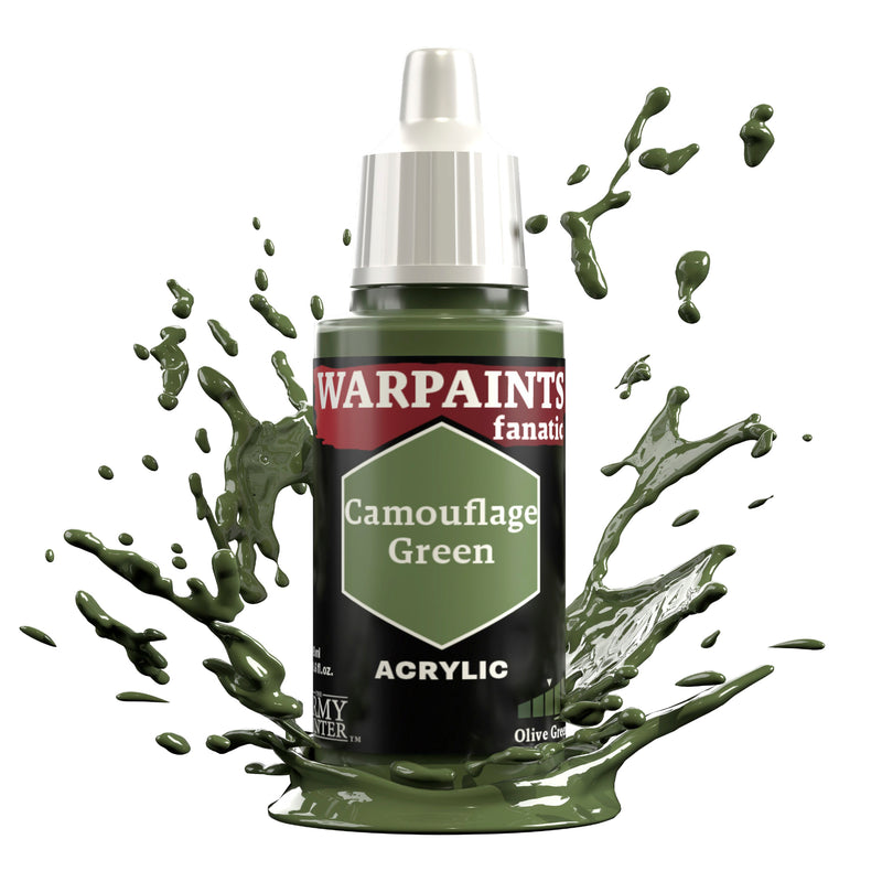 Army Painter Warpaints Fanatic 17ml - Camouflage Green