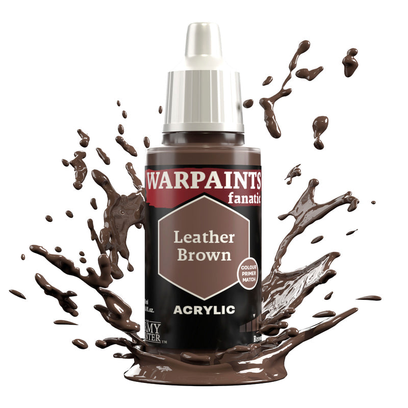 Army Painter Warpaints Fanatic 17ml - Leather Brown