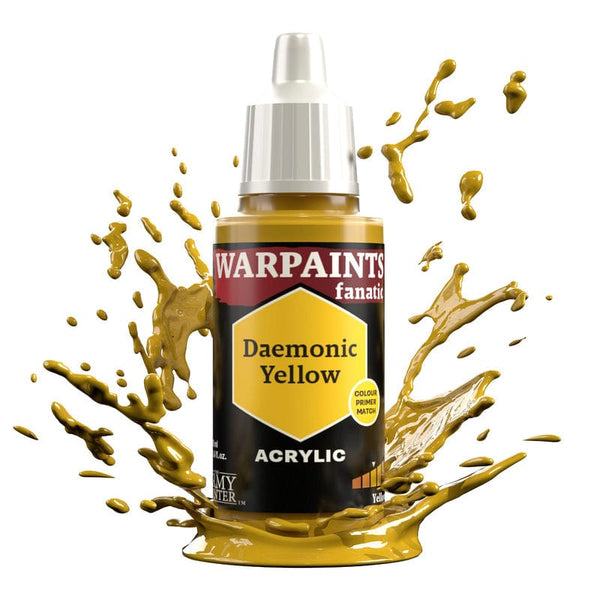 Army Painter Warpaints Fanatic 18ml- Daemonic Yellow