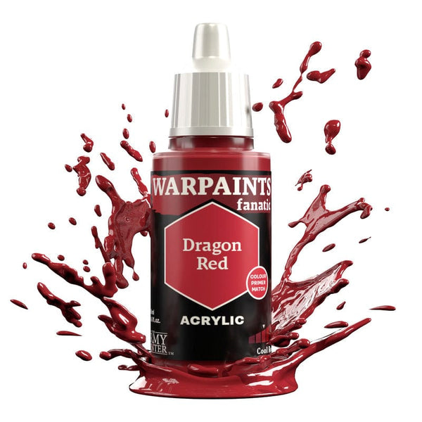 Army Painter Warpaints Fanatic 18ml- Dragon Red