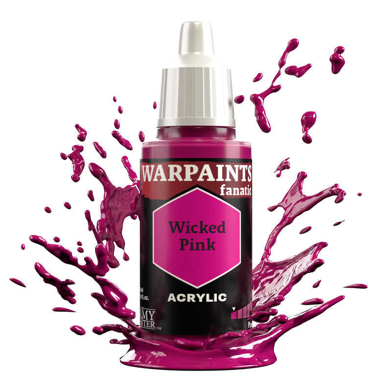 Army Painter Warpaints Fanatic 17ml - Wicked Pink