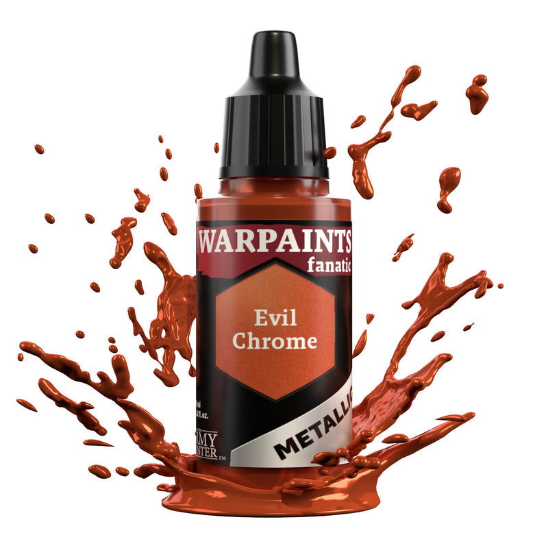 Army Painter Warpaints Fanatic Metallics 17ml - Evil Chrome