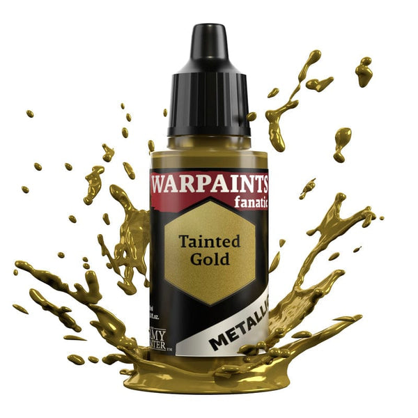 Army Painter Warpaints Fanatic Metallics 18ml- Tainted Gold