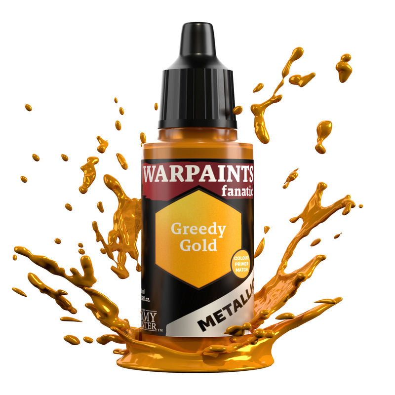 Army Painter Warpaints Fanatic Metallics 17ml - Greedy Gold