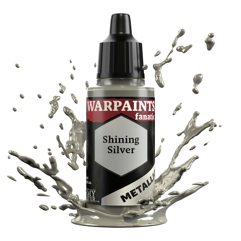 Army Painter Warpaints Fanatic Metallics 17ml - Shining Silver