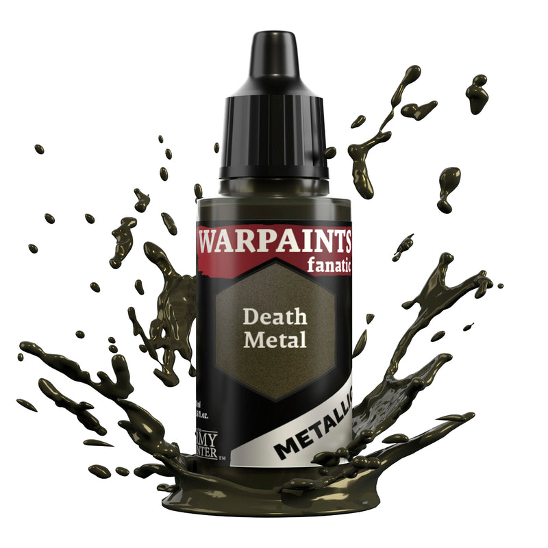 Army Painter Warpaints Fanatic Metallics 17ml - Death Metal