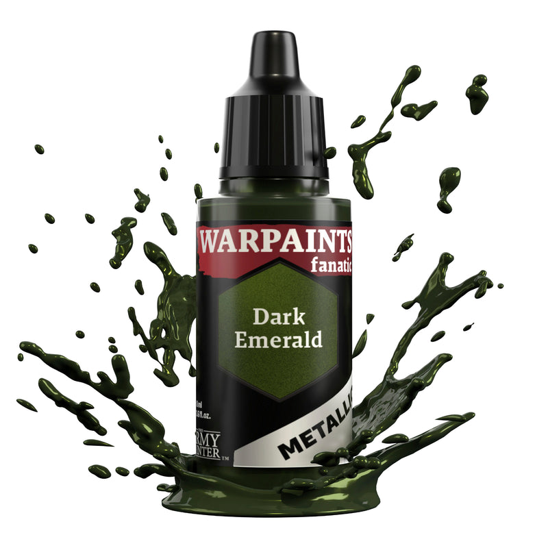 Army Painter Warpaints Fanatic Metallics 17ml - Dark Emerald