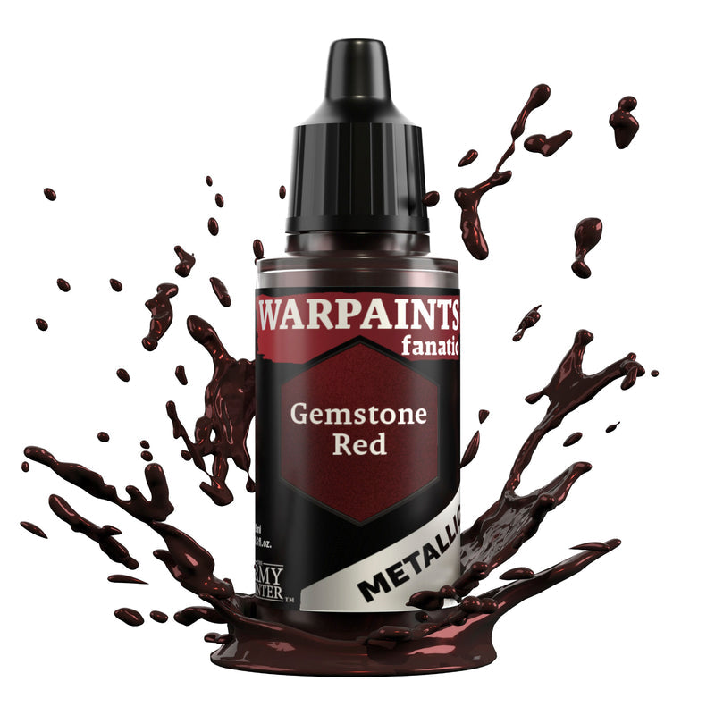 Army Painter Warpaints Fanatic Metallics 17ml - Gemstone Red