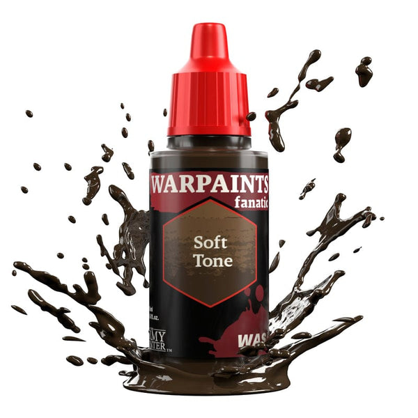 Army Painter Warpaints Fanatic Wash 18ml- Soft Tone
