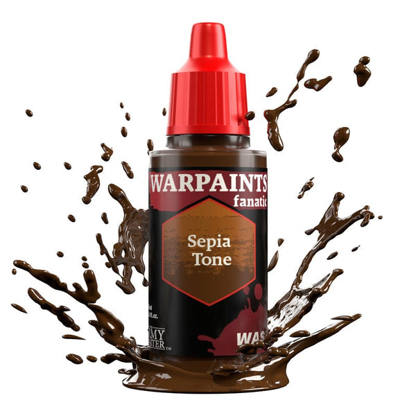 Army Painter Warpaints Fanatic Wash 18ml- Sepia Tone