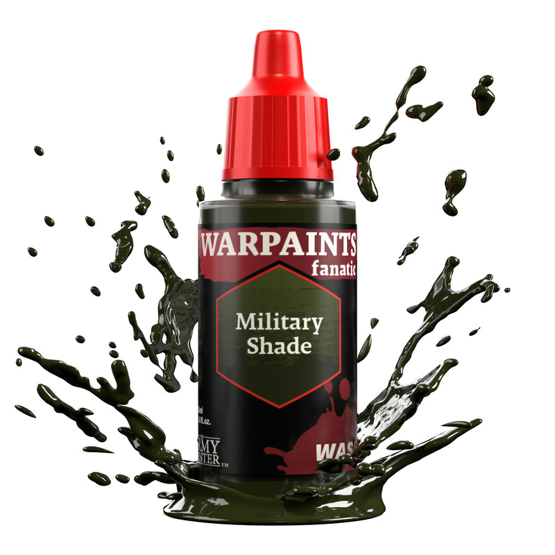 Army Painter Warpaints Fanatic Wash 17ml - Military Shade