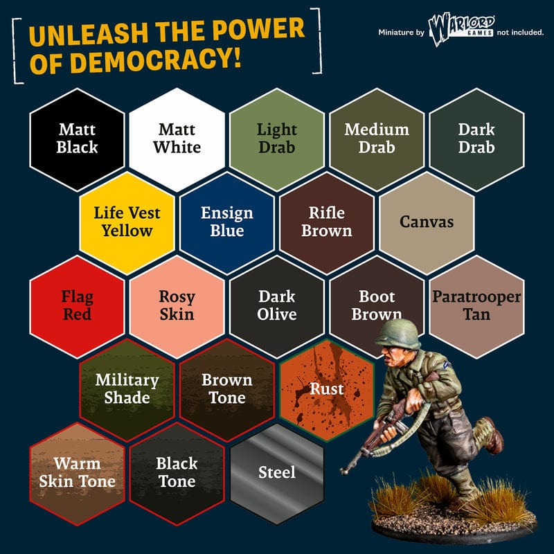 Army Painter Warpaints Historical: WWII American Set