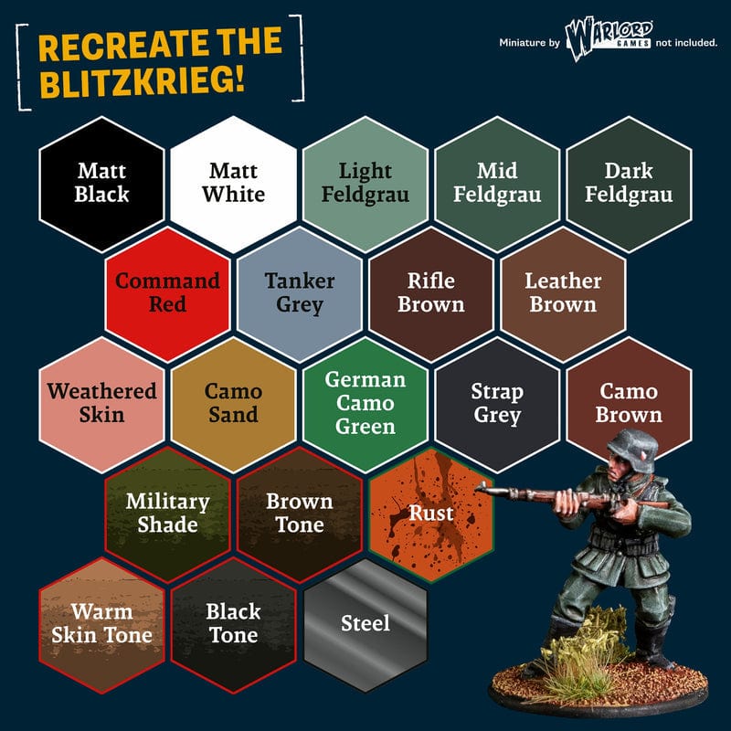 Army Painter Warpaints Historical: WWII German Set