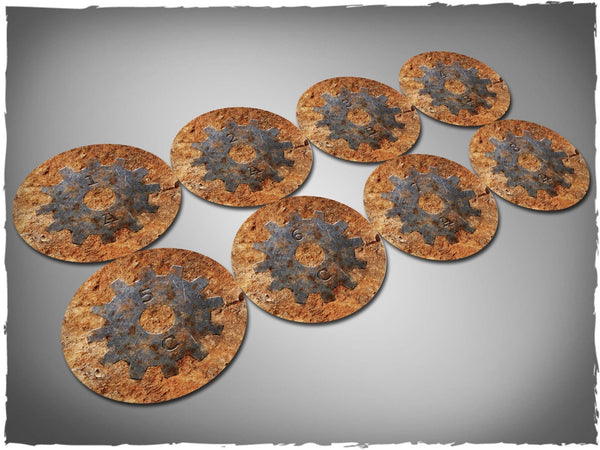 Warhammer Neoprene Objective Markers set #3 - Mechanicum
