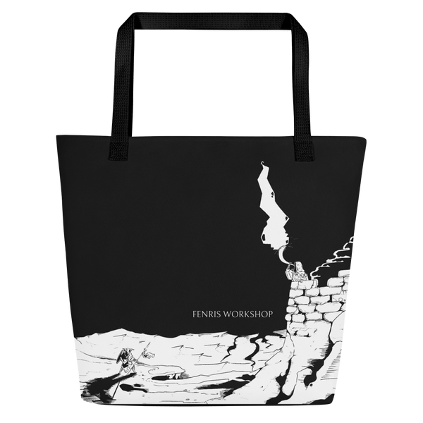 Fenris Workshop Large Tote Bag with Inside Pocket - Blackfrost edition