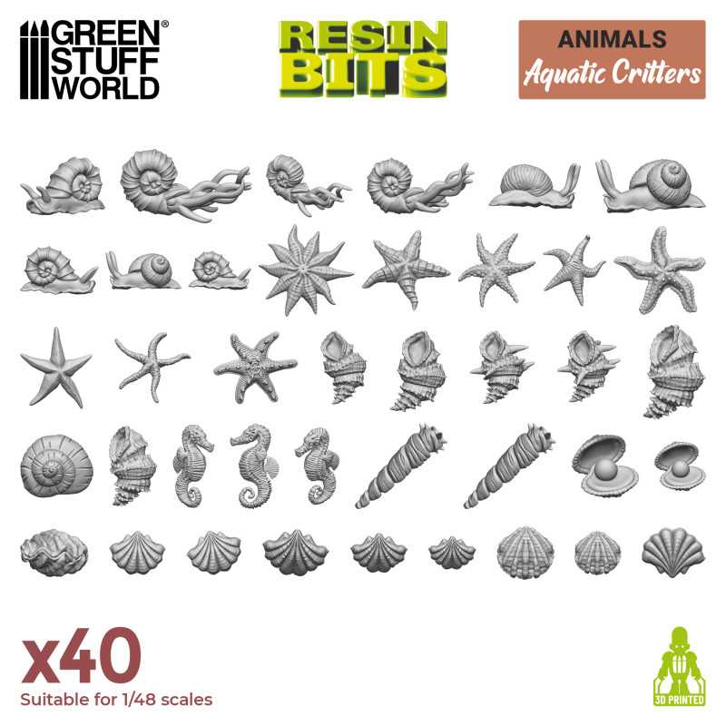 GSW Resin Basing Set - Aquatic Critters