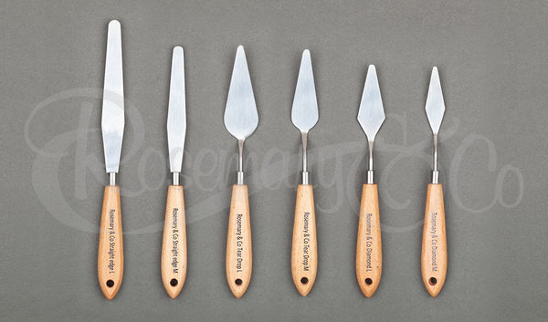 Rosemary & Co Texture Spreaders Palette Knives - CHOOSE YOUR SIZE