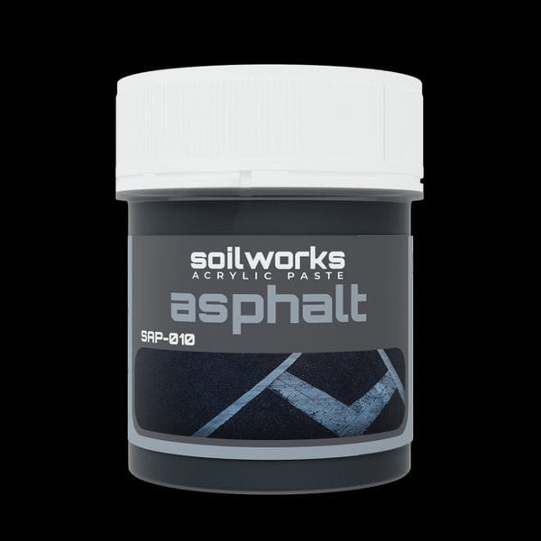 Scale 75 Dioramas Soilworks Ground Pastes 100ml - Asphalt