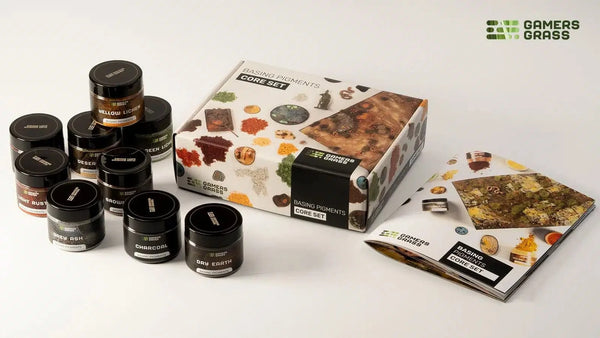 Gamer's Grass Basing Pigments Core Set