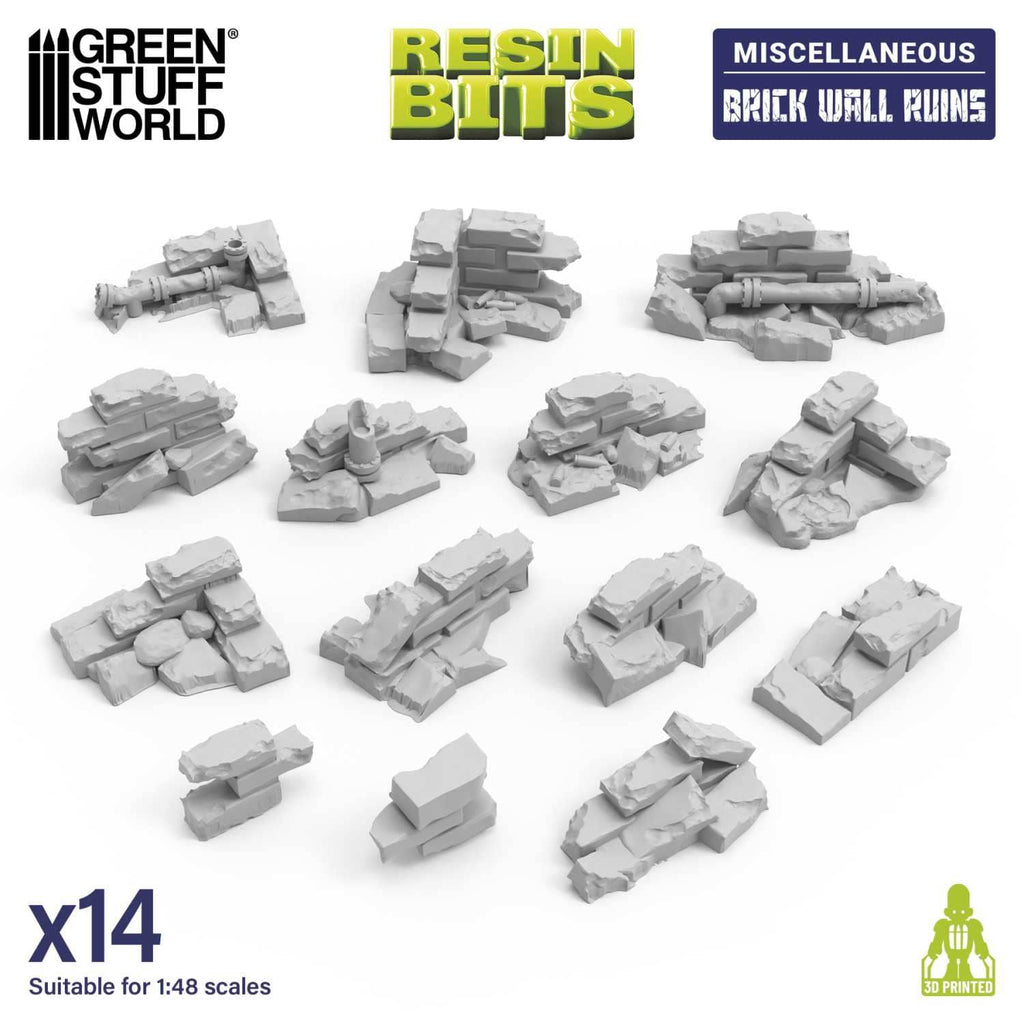 GSW - Brick wall ruins 1:48