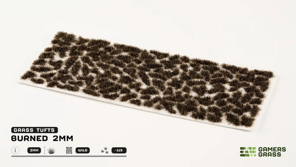 Gamer's Grass Tufts - Burned 2mm