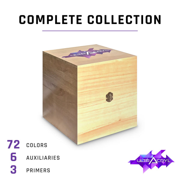 Ultracryl - Big Box Complete Collection (72x colors + 6x auxiliaries + 3x primers)