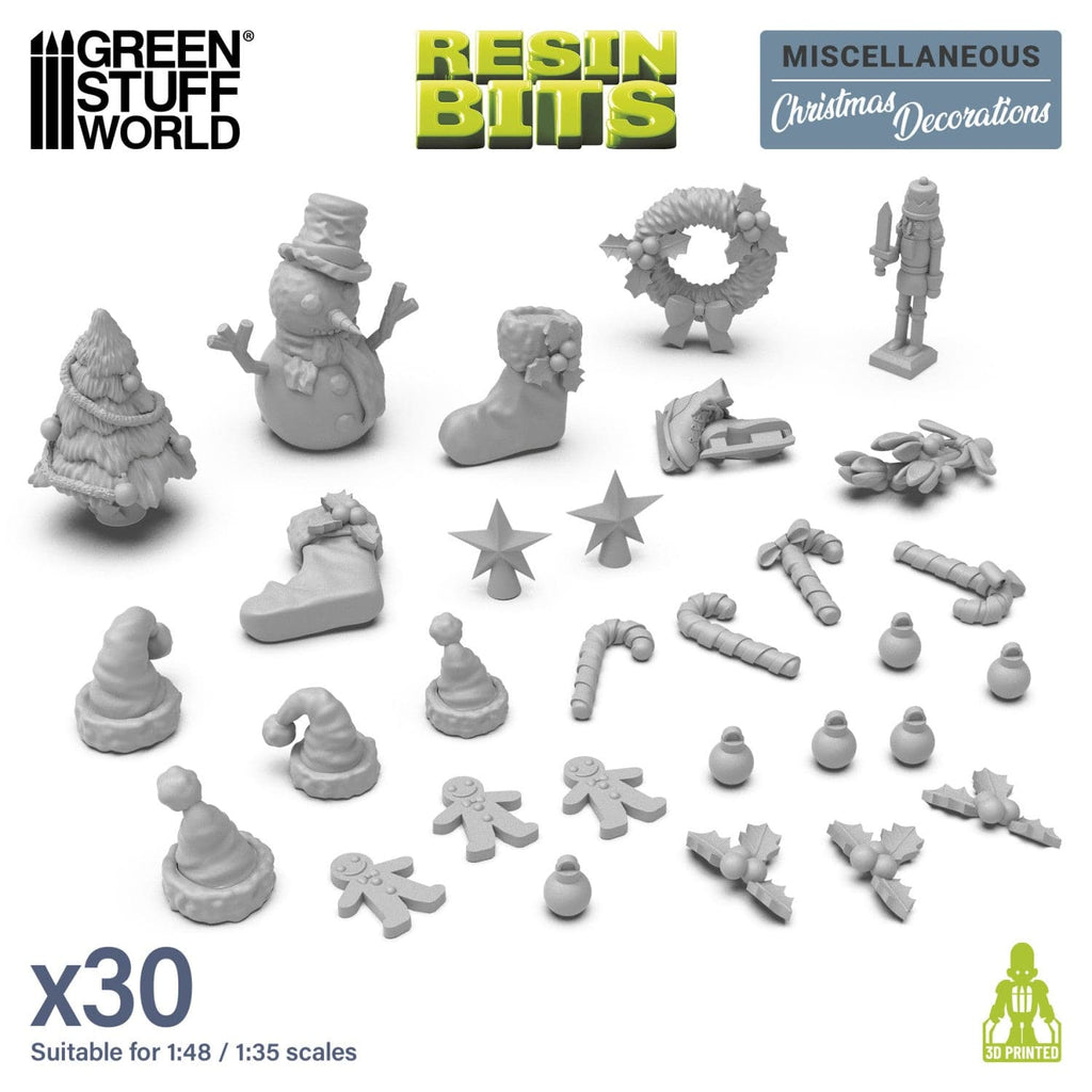 GSW Resin Basing Set - Christmas Decorations set