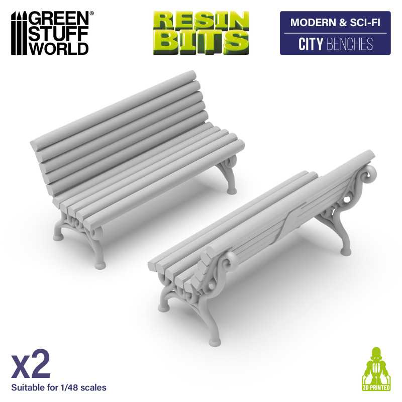 GSW Resin Basing Set - City Benches