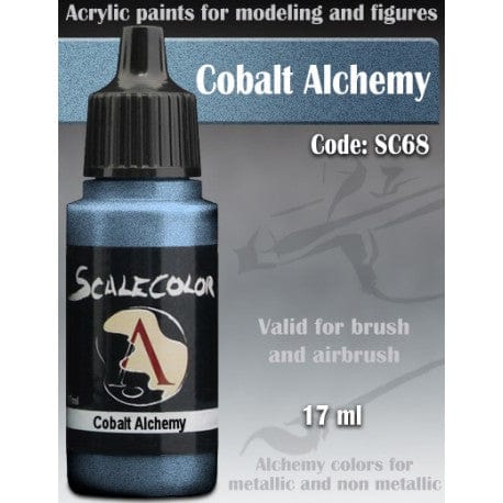 Scale 75 Scalecolor Metal N' Alchemy 17ml - Cobalt Metal