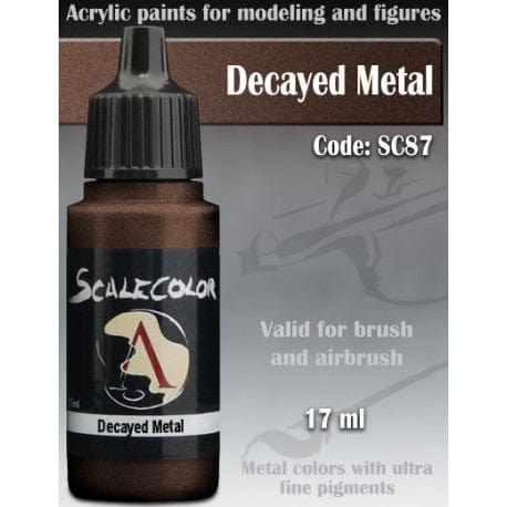 Scale 75 Scalecolor Metal N' Alchemy 17ml - Decayed Metal
