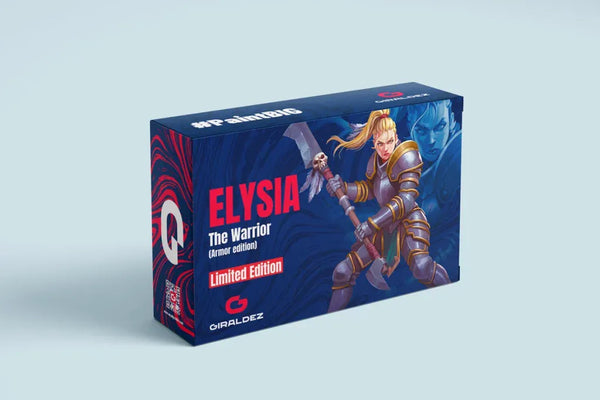 Angel Giraldez Miniatures - Elysia (Armor Version) - Limited edition - 54mm Figure